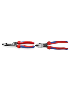 KNIPEX Juego de Cortador Diagonal y Pelacables 8" Profesional