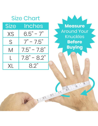 Guantes de Compresión Vive para Artritis - Dedos Completos - Unisex