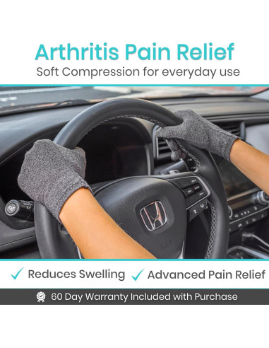 Guantes de Compresión Vive para Artritis - Alivio de Dolor