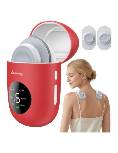 Estimulador Muscular TENS Inalámbrico Lanieney U8PRO 2 Canales