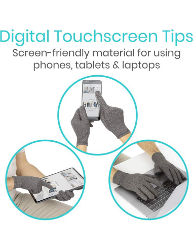 Guantes de Compresión Vive para Artritis - Alivio de Dolor