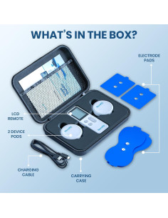 NeuroMD Estimulador Muscular TENS Inalámbrico para Alivio del Dolor 2