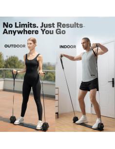 Gimnasio Portátil Inteligente Tensial TS02 - Resistencia Ajustable 6.35-59.87 kg 2