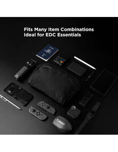 Bolsa de Hombro Compacta ALPAKA Flight Sling 2L 400D Negra