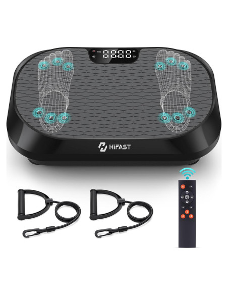 Máquina de Ejercicio Placa Vibrante Hifast S8HF-VP02 120 Velocidades