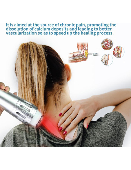 Máquina de Terapia de Ondas de Choque WKL-SW14B para Alivio Muscular