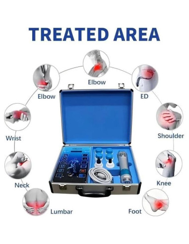 Máquina de Terapia de Ondas de Choque WKL-SW14B para Alivio Muscular
