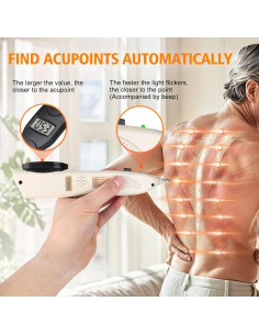 Bolígrafo de Acupuntura Electrónico BUIFAC BF-127, 10 Niveles 2