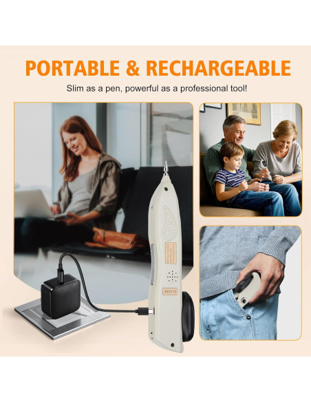 Bolígrafo de Acupuntura Electrónico BUIFAC BF-127, 10 Niveles