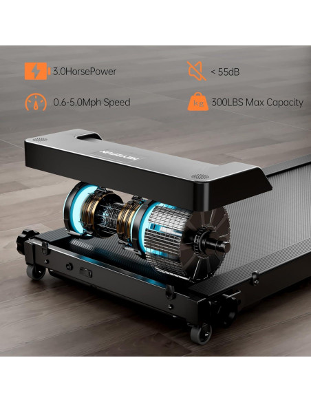 Caminadora Plegable KEY2FUN P01 3.0 HP 136 kg Pantalla LED