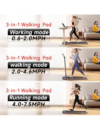 Caminadora Joxir PBJ1-L6 Plegable con Inclinación 8 12.1 km/h