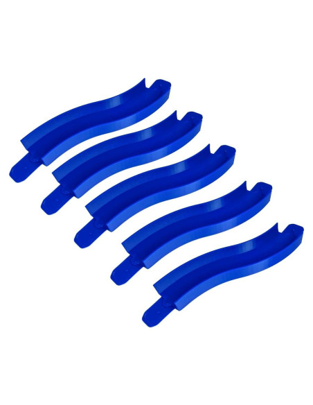 Curvas S Mod Chatelet para Pistas Hot Wheels - Paquete de 5