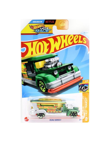 Hot Wheels Road Bandit HTD27 2024 Die Cast Verde 10.39cm