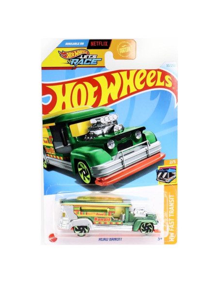 Hot Wheels Road Bandit HTD27 2024 Die Cast Verde 10.39cm