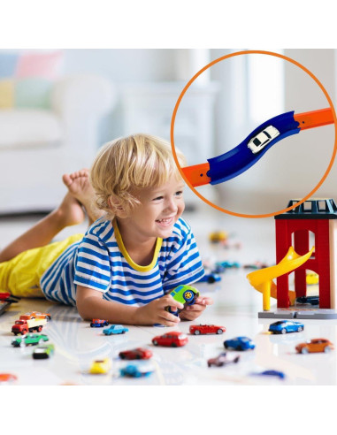 Curvas S Mod Chatelet para Pistas Hot Wheels - Paquete de 5