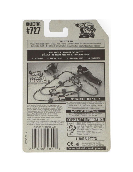 Coche de Juguete Hot Wheels Shelby Cobra 427 S/C 1:64