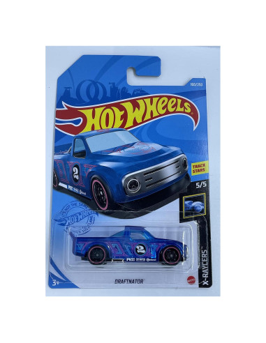 Hot Wheels DRAFTNATOR Azul X-Raycers 1:64 Nuevo en Paquete