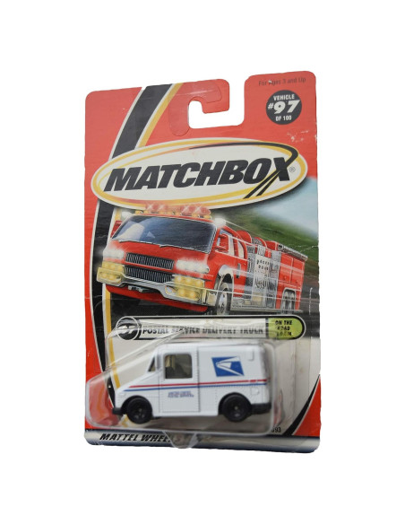Camión de Entrega Postal Matchbox 1:64 Coleccionable