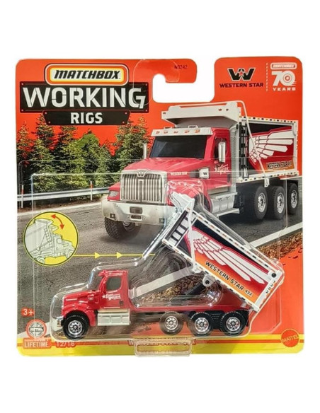 Matchbox Western Star 49X Vehículo de Trabajo 1:16