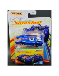 Matchbox 50 Aniversario SuperFast Tiburón Azul 1:64