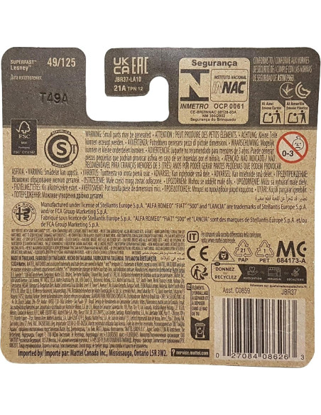 Matchbox Alfa Romeo Tonale 2023 Escala 1:64 Rojo