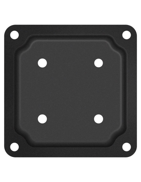Conector de Placa para Poste de Madera Nuvo Iron WPCP4B Negro 11.9 cm