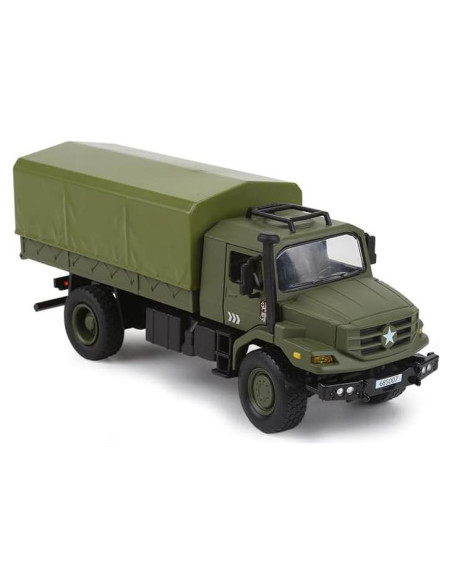 Camión Militar a Escala 1/36 KAIDIWEI - Metal Die-Cast 23.1 cm
