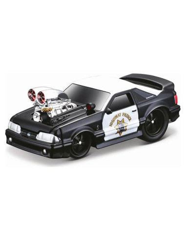 Coche Diecast 1/64 Muscle Machines 1993 SVT Cobra CHP Negro
