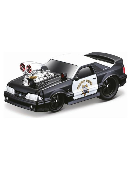 Coche Diecast 1/64 Muscle Machines 1993 SVT Cobra CHP Negro