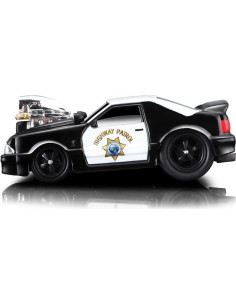 Coche Diecast 1/64 Muscle Machines 1993 SVT Cobra CHP Negro 2