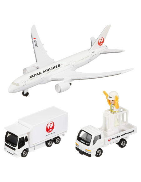 Conjunto de Aeropuerto Tomica Boeing 787 JAL - Juguete