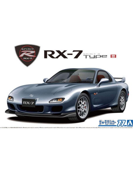 Kit de Modelo Aoshima Mazda FD3S RX-7 Spirit R 1:24
