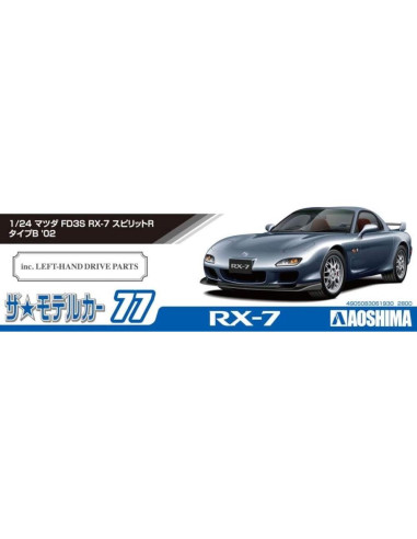 Kit de Modelo Aoshima Mazda FD3S RX-7 Spirit R 1:24