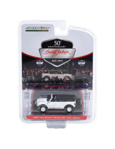 Miniatura Greenlight 1:64 Bronco 66 Barrett-Jackson Blanco