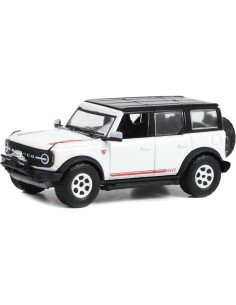 Miniatura Greenlight 1:64 Bronco 66 Barrett-Jackson Blanco 2