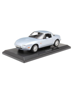 Escala 1:18 Mazda MX-5 1989 Plata Diecast NOREV
