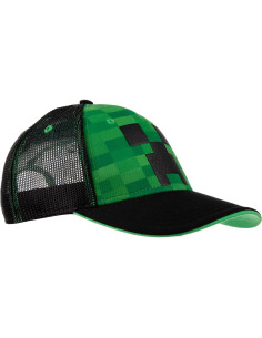 Gorra de Malla Minecraft Creeper para Niños - Ajustable 2