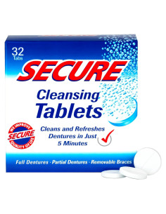 Tabletas de Limpieza para Dentaduras 32 Unidades - Austria