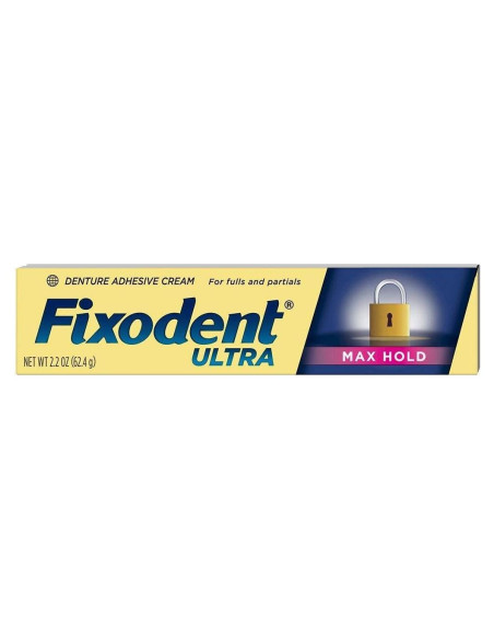 Adhesivo Dental Fixodent Ultra Max Hold 62 g - Paquete de 9 Adhesivo Dental Fixodent Ultra Max Hold 62 g - Paquete de 9