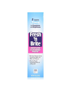 Pasta Limpiadora para Dentaduras Fresh 'n Brite 3.8oz