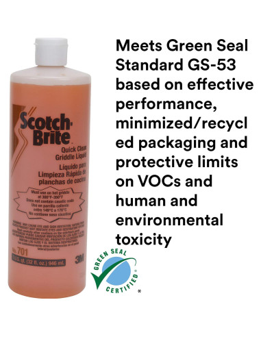 Líquido de Limpieza Rápida 3M Scotch-Brite 32 Oz para Plancha