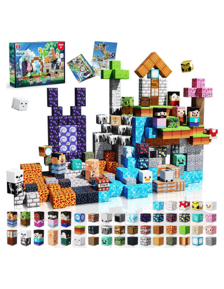 150 Bloques Magnéticos Magneverse 0.8" Juguetes STEM 3+ Años