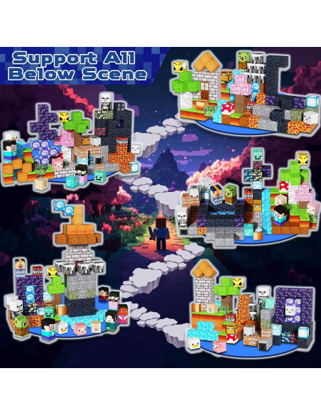 150 Bloques Magnéticos Magneverse 0.8" Juguetes STEM 3+ Años