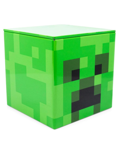 Caja de Almacenamiento Minecraft Creeper 10 cm - Organizador de Juguetes