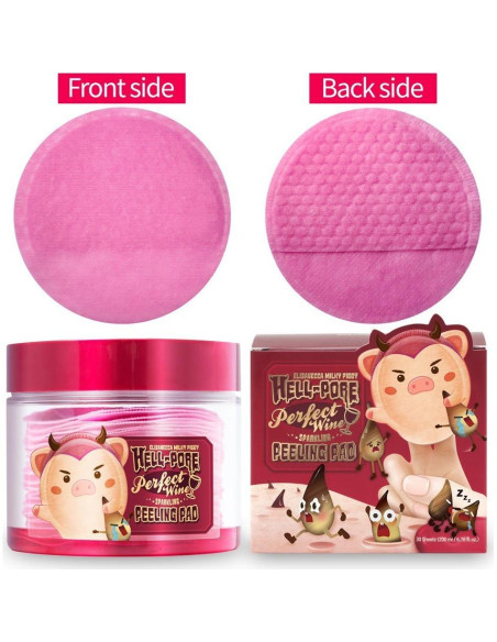 Almohadillas Exfoliantes Espumosas Elizavecca 30 Hojas 200ml