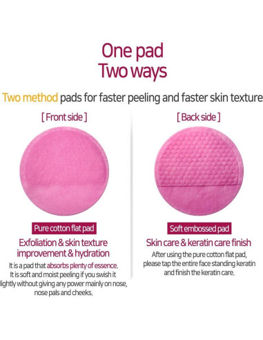 Almohadillas Exfoliantes Espumosas Elizavecca 30 Hojas 200ml