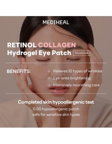 Set Dúo Reafirmante Mediheal - Almohadillas y Parche Ojos