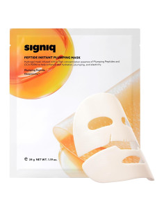 Máscara de Hidrogel de Péptidos SIGNIQ 34g x 3ea - Elevación y Firmeza