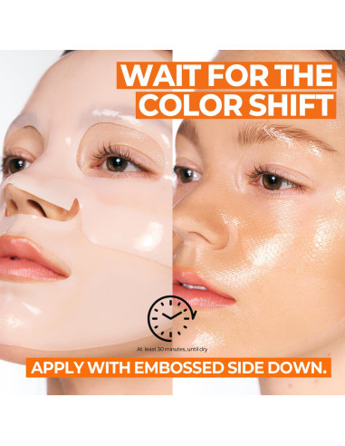 Máscara de Hidrogel de Péptidos SIGNIQ 34g x 3ea - Elevación y Firmeza