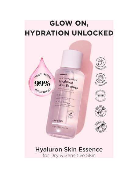 Hanskin Dúo Hidratante Diaria - Esencia y Crema Hialurónica